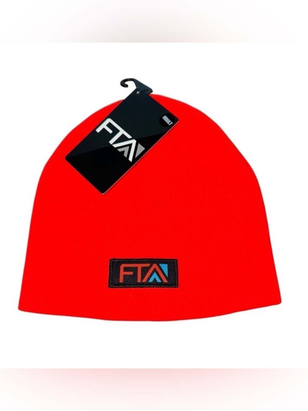 FXR Gear FTA Full Throttle Beanie Cap Classic Skull Fit Knit Hat in Red Unisex